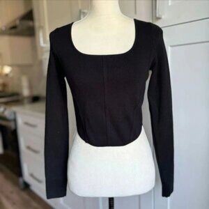 House of Harlow 1960 Black long sleeve